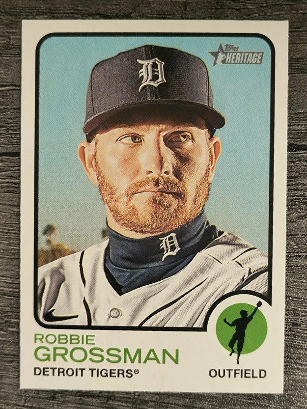 2022 Topps Heritage #58 Robbie Grossman