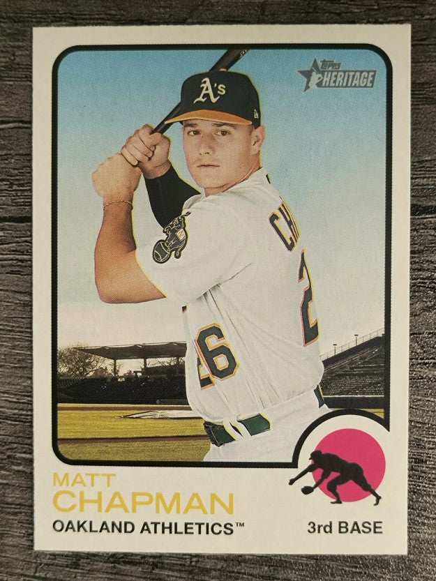 2022 Topps Heritage #59 Matt Chapman