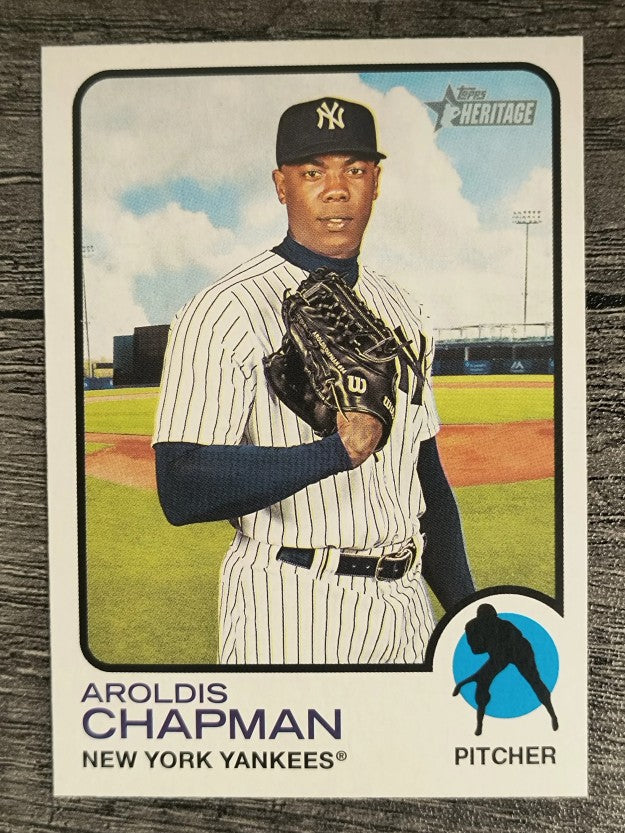 2022 Topps Heritage #287 Aroldis Chapman