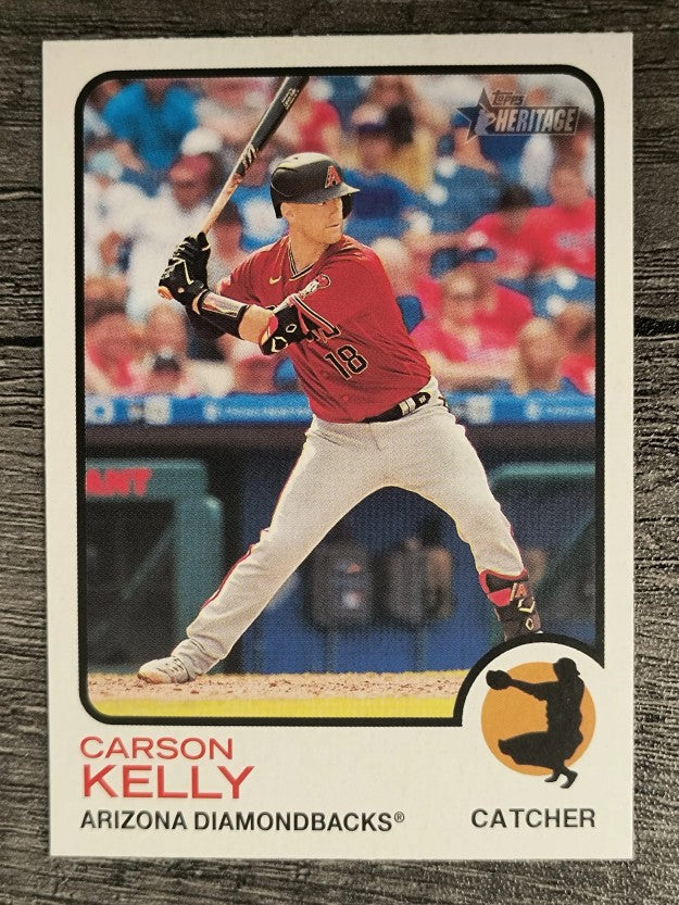 2022 Topps Heritage #109 Carson Kelly