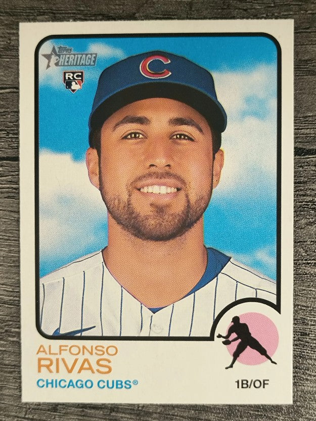 2022 Topps Heritage #69 Alfonso Rivas RC