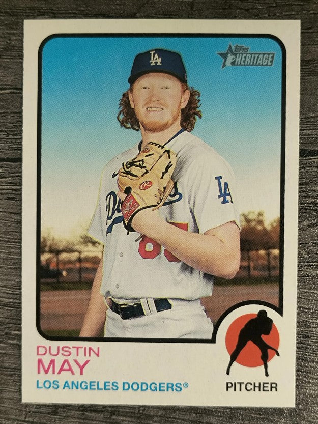 2022 Topps Heritage #35 Dustin May