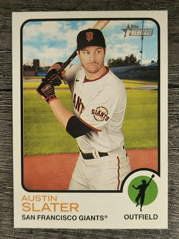 2022 Topps Heritage #236 Austin Slater