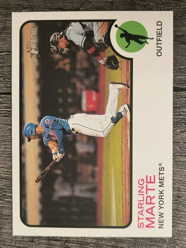 2022 Topps Heritage #106 Starling Marte