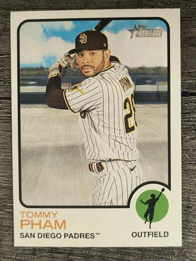 2022 Topps Heritage #352 Tommy Pham