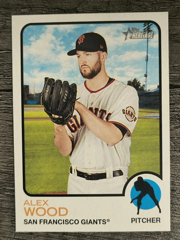 2022 Topps Heritage #290 Alex Wood