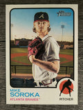 2022 Topps Heritage #194 Mike Soroka
