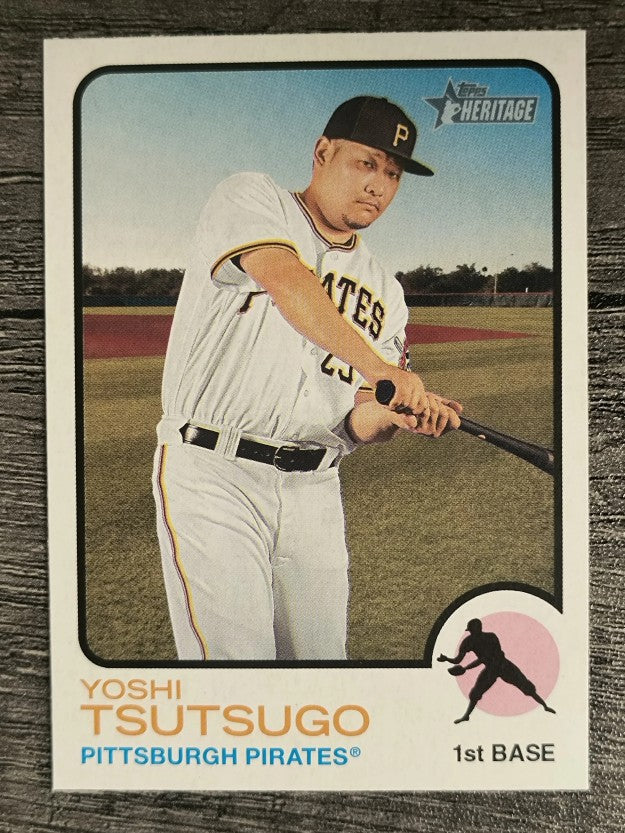 2022 Topps Heritage #41 Yoshi Tsutsugo