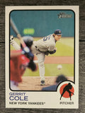 2022 Topps Heritage #166 Gerrit Cole