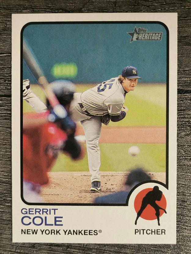 2022 Topps Heritage #166 Gerrit Cole