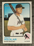 2022 Topps Heritage #298 Jesus Aguilar