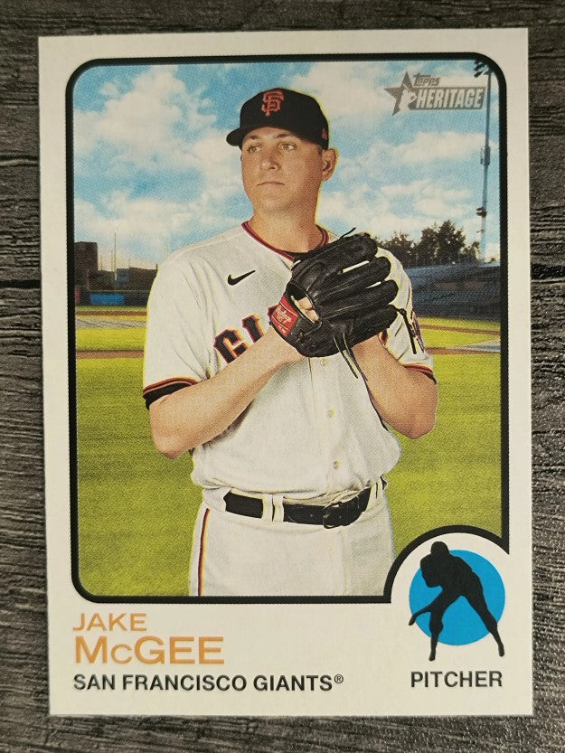 2022 Topps Heritage #293 Jake McGee
