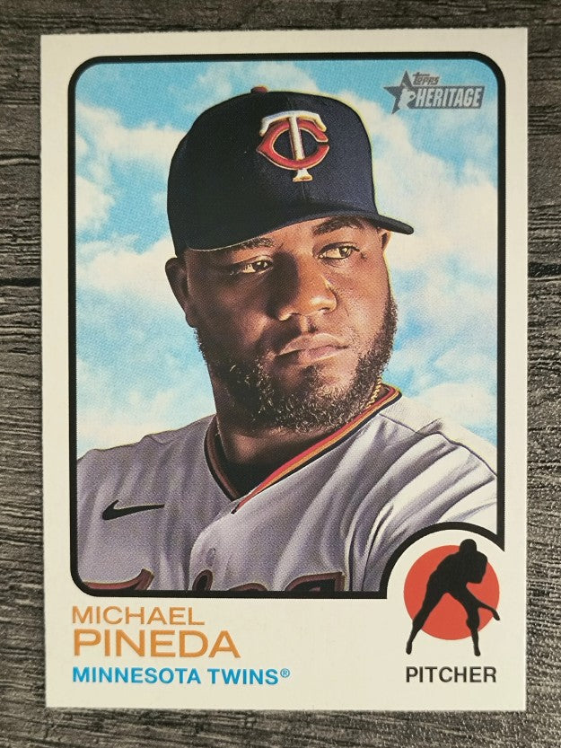 2022 Topps Heritage #395 Michael Pineda