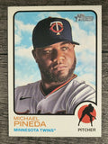 2022 Topps Heritage #395 Michael Pineda