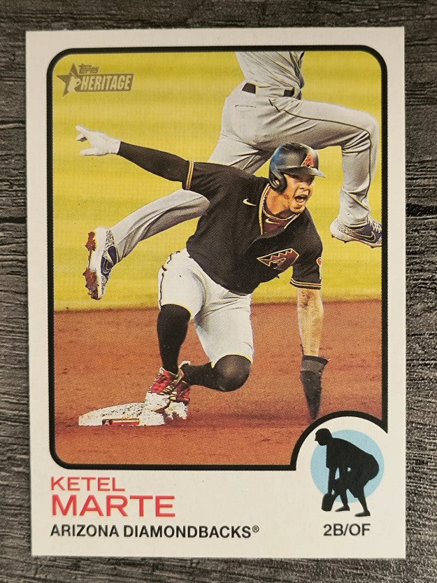 2022 Topps Heritage #163 Ketel Marte