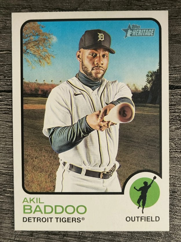 2022 Topps Heritage #300 Akil Baddoo
