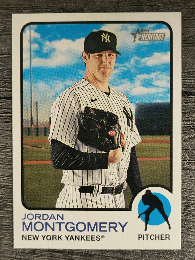 2022 Topps Heritage #354 Jordan Montgomery