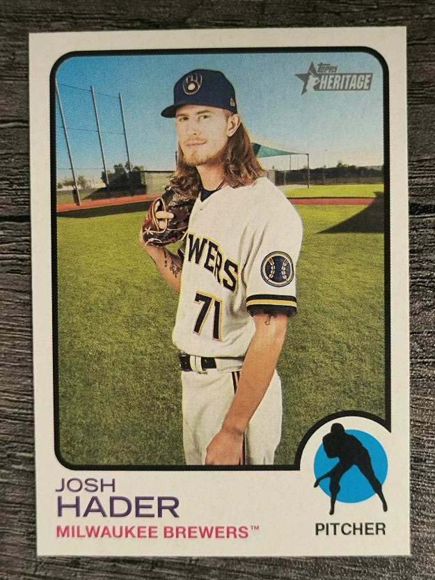 2022 Topps Heritage #327 Josh Hader