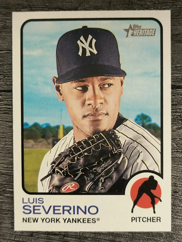 2022 Topps Heritage #177 Luis Severino