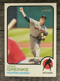 2022 Topps Heritage #187 Zack Greinke