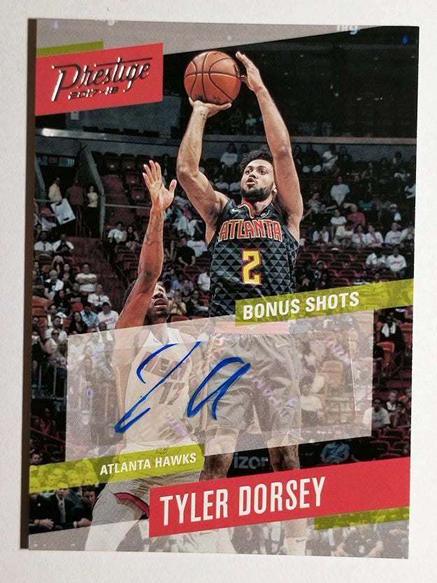 2017-18 Prestige Bonus Shots Signatures #68 Tyler Dorsey
