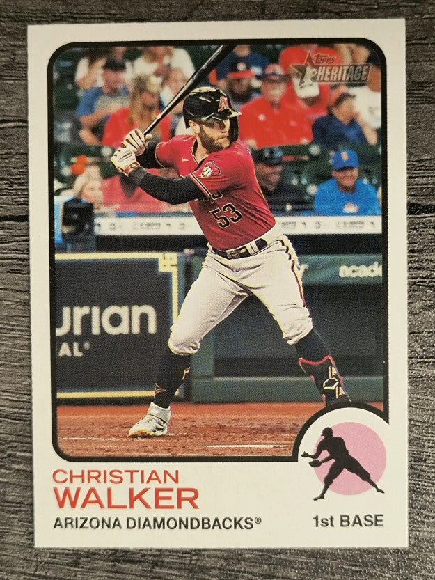 2022 Topps Heritage #365 Christian Walker