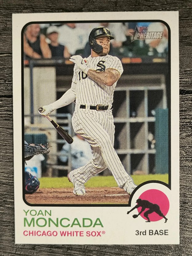 2022 Topps Heritage #9 Yoan Moncada