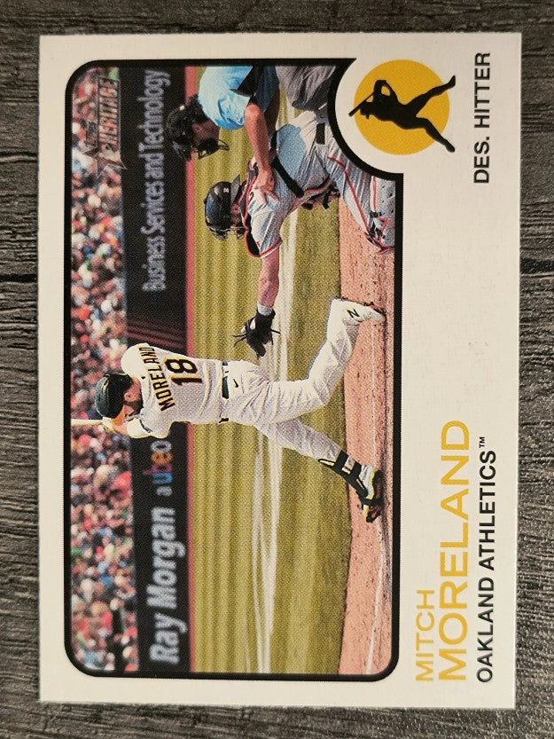 2022 Topps Heritage #118 Mitch Moreland