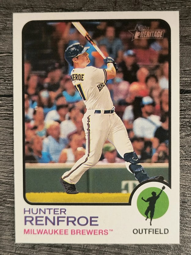 2022 Topps Heritage #156 Hunter Renfroe