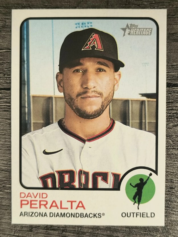 2022 Topps Heritage #255 David Peralta