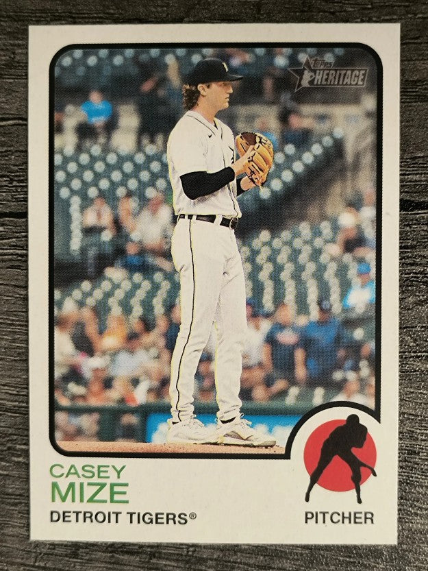 2022 Topps Heritage #398 Casey Mize
