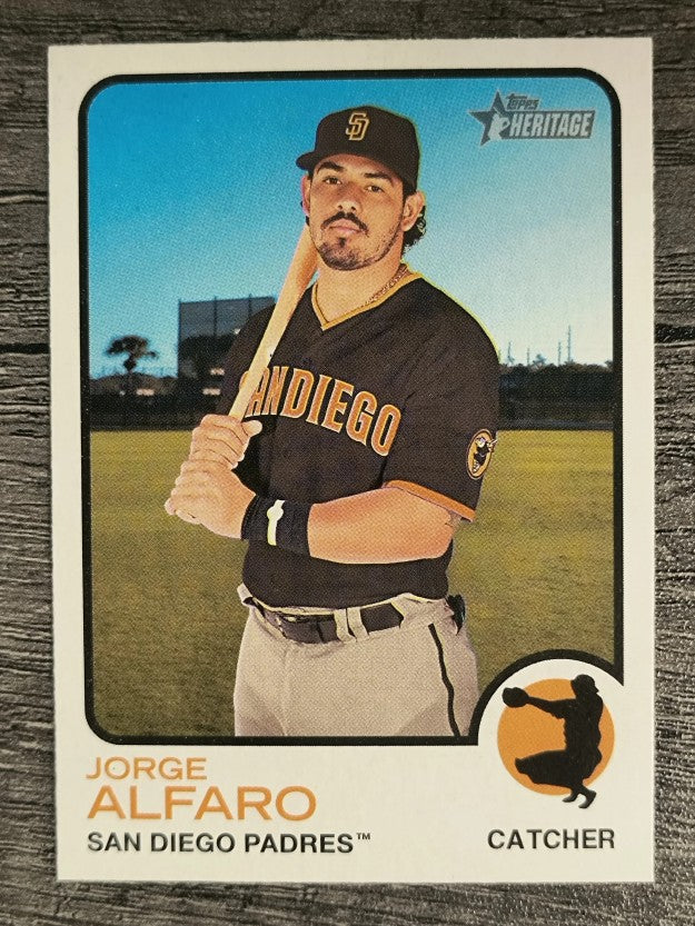 2022 Topps Heritage #274 Jorge Alfaro