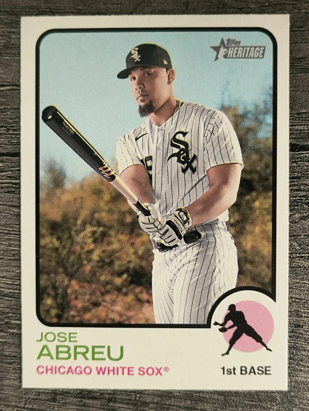 2022 Topps Heritage #84 Jose Abreu