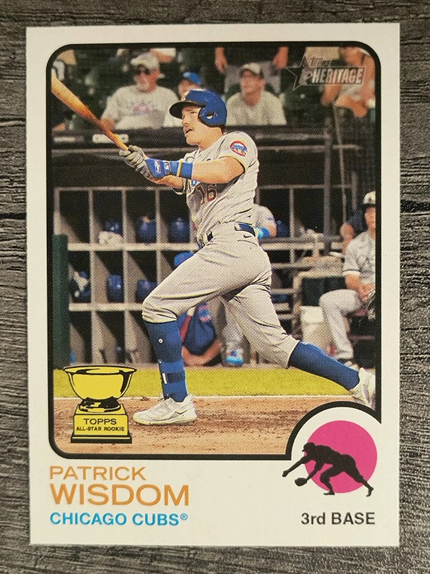 2022 Topps Heritage #276 Patrick Wisdom