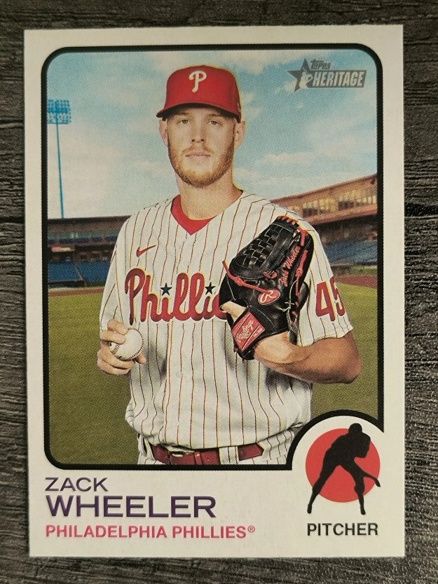 2022 Topps Heritage #333 Zack Wheeler