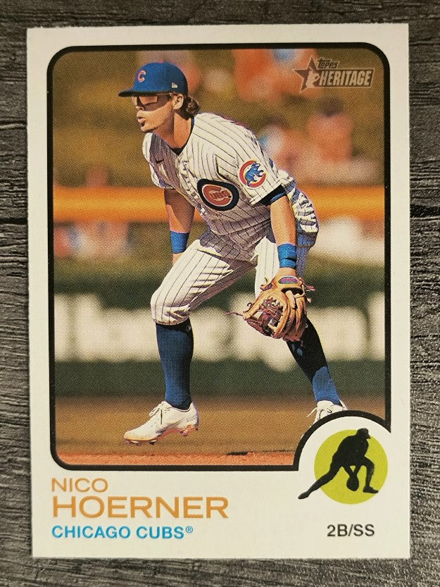2022 Topps Heritage #309 Nico Hoerner