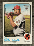 2022 Topps Heritage #214 Tony Santillan RC