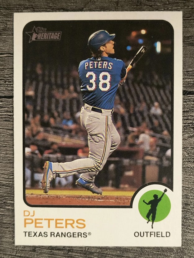 2022 Topps Heritage #119 DJ Peters