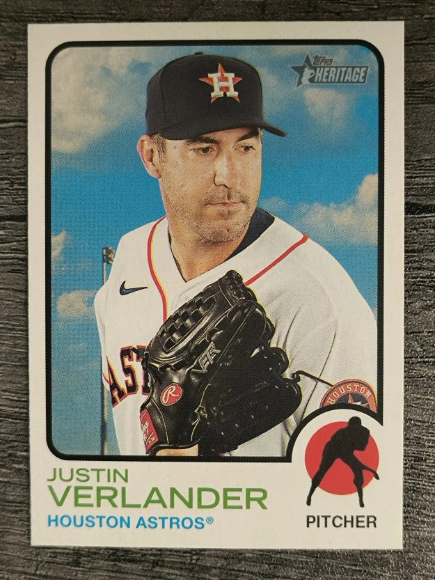 2022 Topps Heritage #105 Justin Verlander