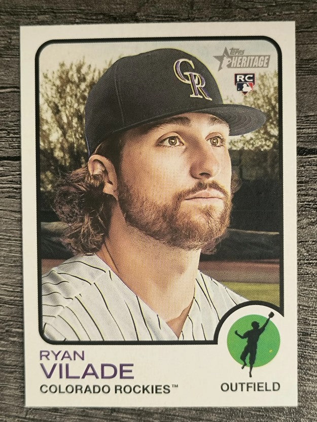 2022 Topps Heritage #112 Ryan Vilade RC