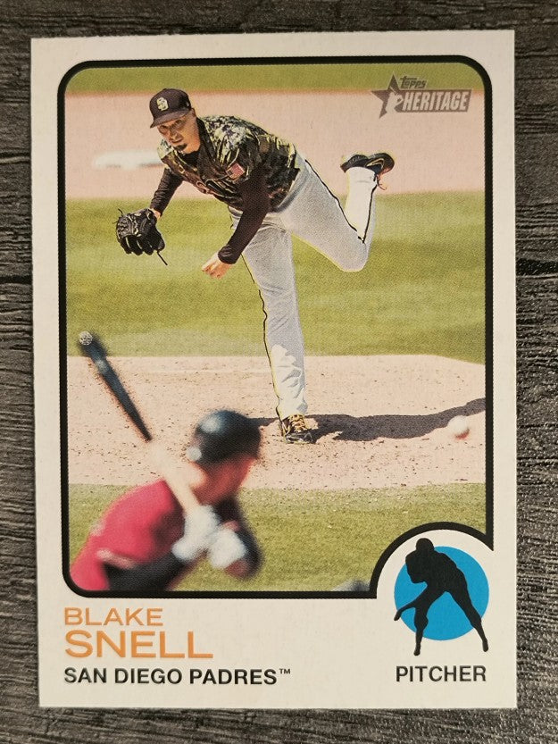 2022 Topps Heritage #331 Blake Snell