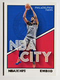 2019-20 Hoops NBA City #25 Joel Embiid