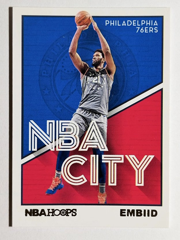 2019-20 Hoops NBA City #25 Joel Embiid