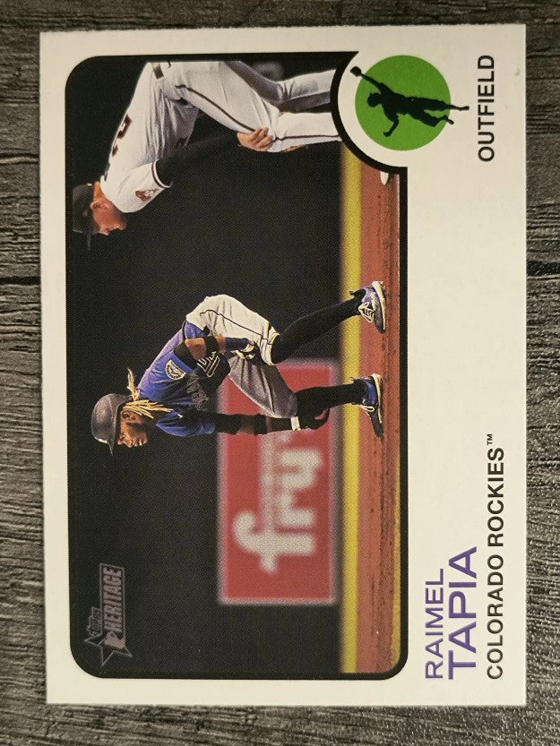 2022 Topps Heritage #29 Raimel Tapia