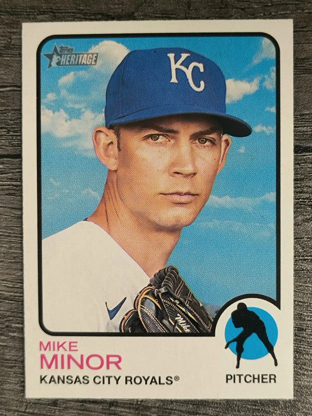2022 Topps Heritage #102 Mike Minor