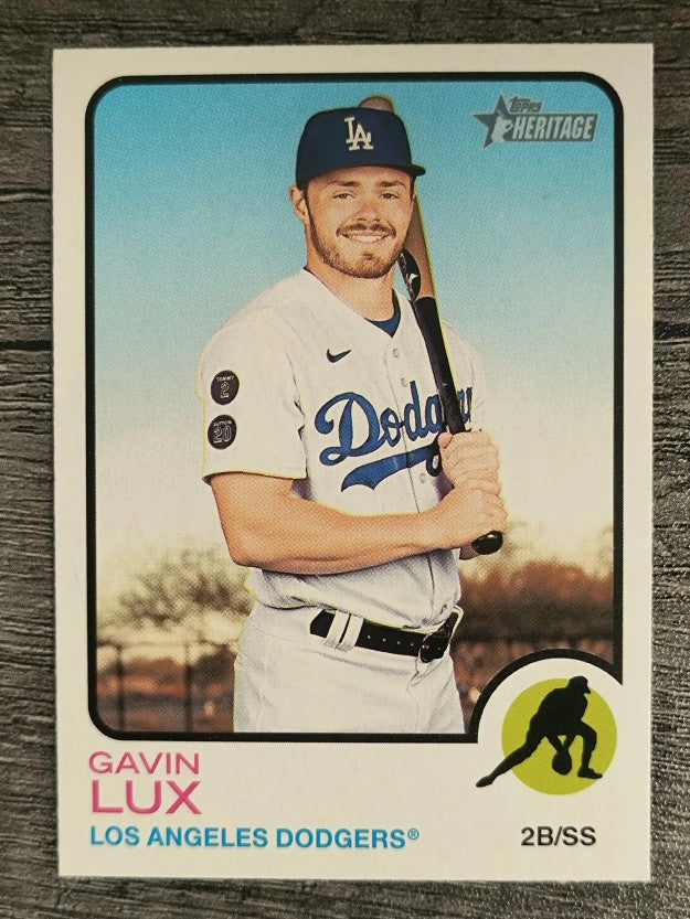 2022 Topps Heritage #397 Gavin Lux