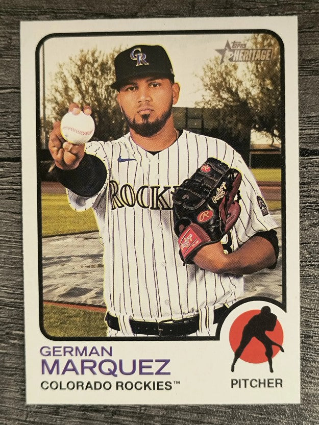2022 Topps Heritage #270 German Marquez