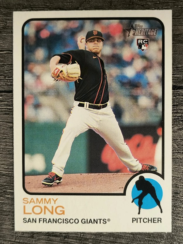 2022 Topps Heritage #379 Sammy Long RC