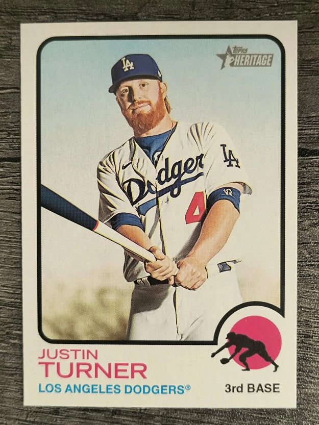 2022 Topps Heritage #383 Justin Turner