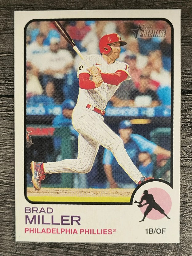2022 Topps Heritage #108 Brad Miller